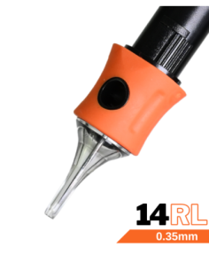 Cartuchos Proline Tattoo 14RL 0,35 mm | Líneas Gruesas y Definidas