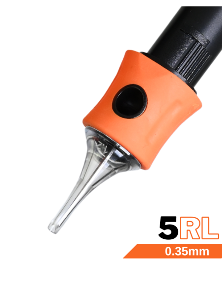 Cartuchos Proline Black Mamba 5RL | Trazos Gruesos y Contundentes