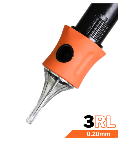 PROLINE TATTOO 3RL 0,20mm – Mejora tu precisión con nuestros cartuchos